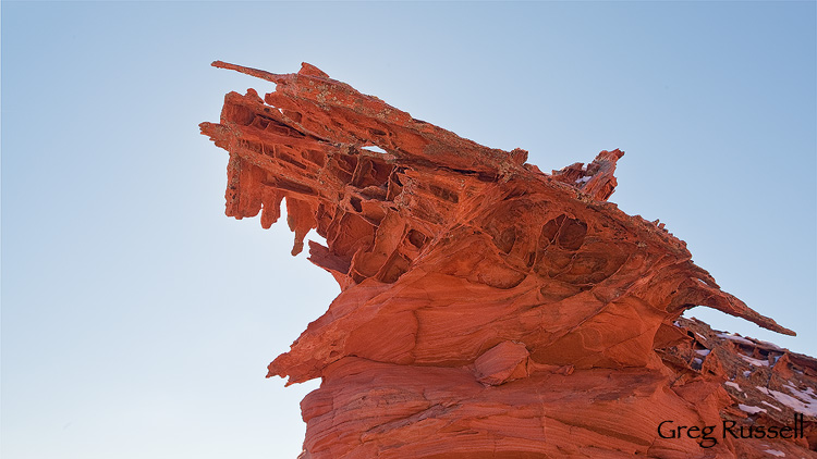 strangely eroded sandstone in the coyote buttes north region