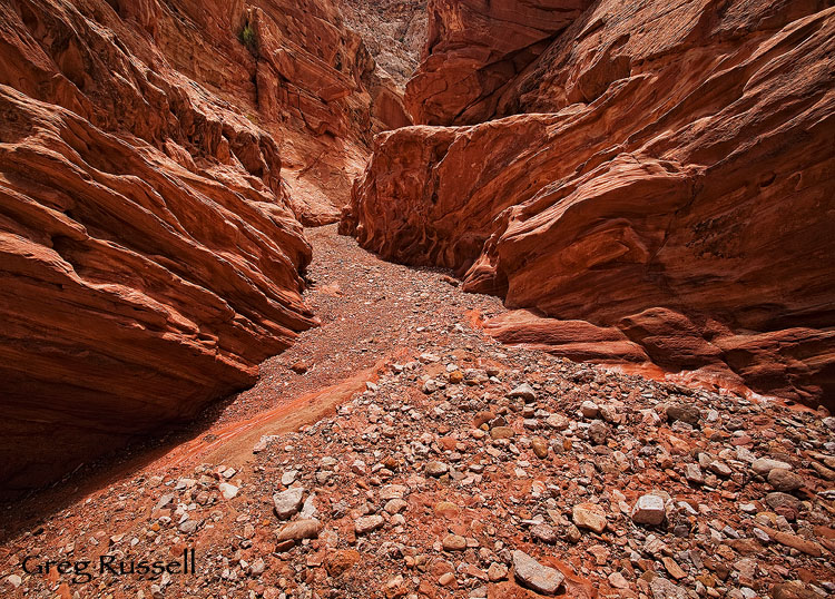 Little Wildhorse Canyon, on the San Rafael Swell, Utah